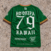 Hookipa 79 Short-Sleeve Jersey Rasta - Back