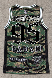 Waimanalo 95 Jersey Tank Camo - Back