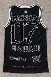 Kapolei 07 Jersey Tank Black - Back