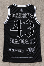 Waimea 43 Jersey Tank Black - Back