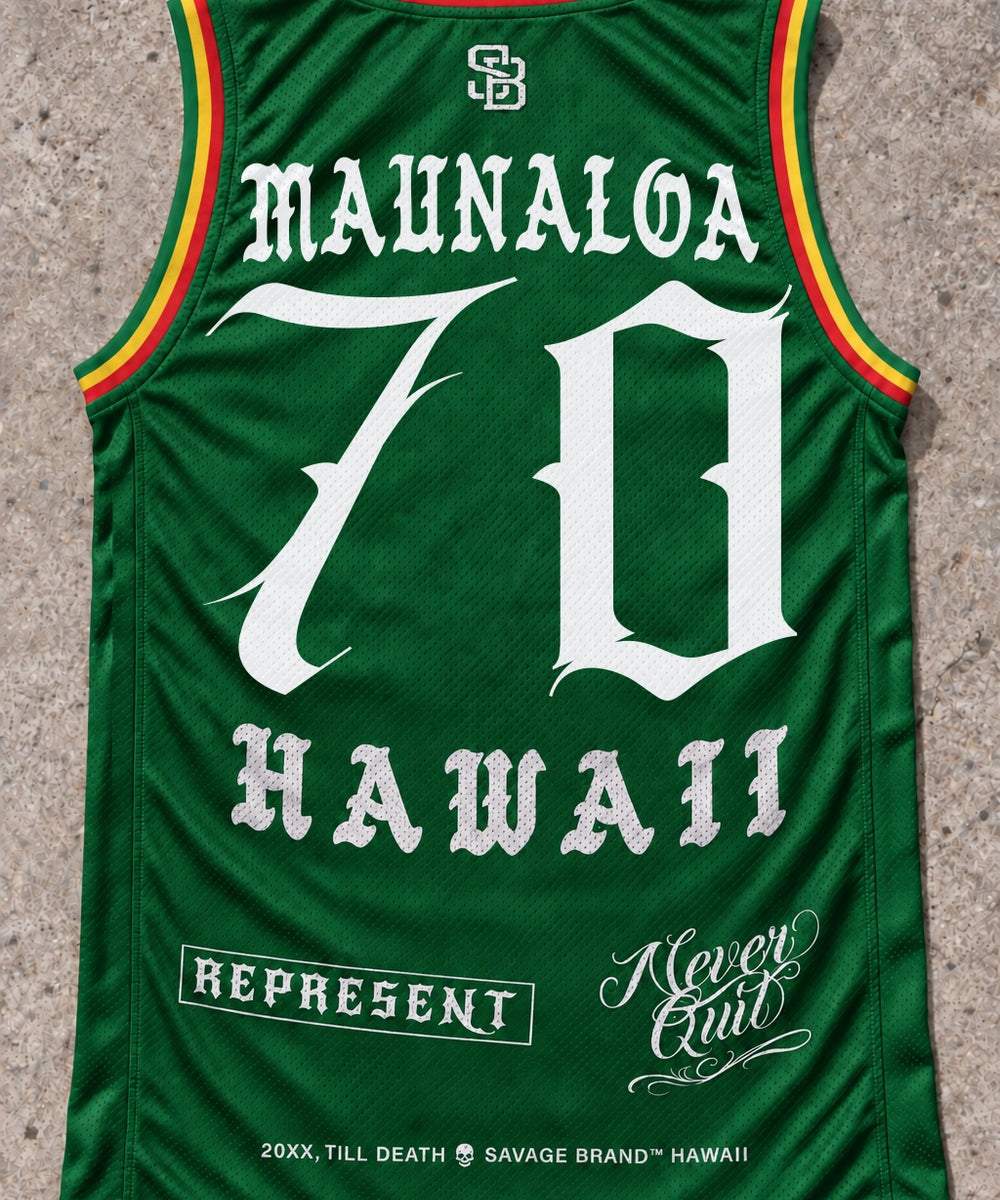 Maunaloa 70 Jersey Tank Rasta - Back