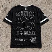 Kihei 53 Short-Sleeve Jersey Black - Back