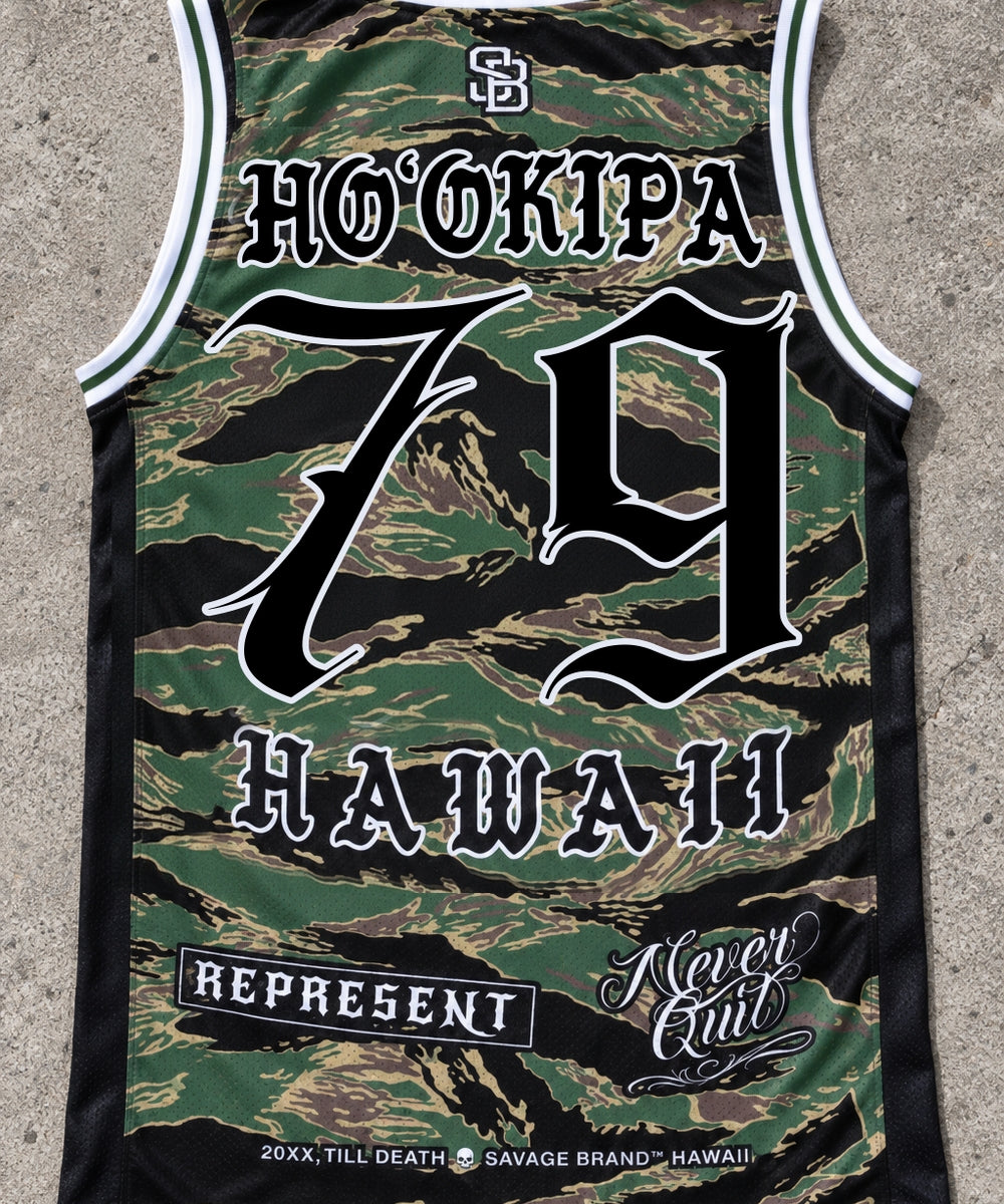 Hookipa 79 Jersey Tank Camo - Back