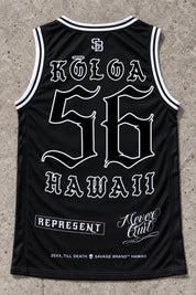 Koloa 56 Jersey Tank Black - Back