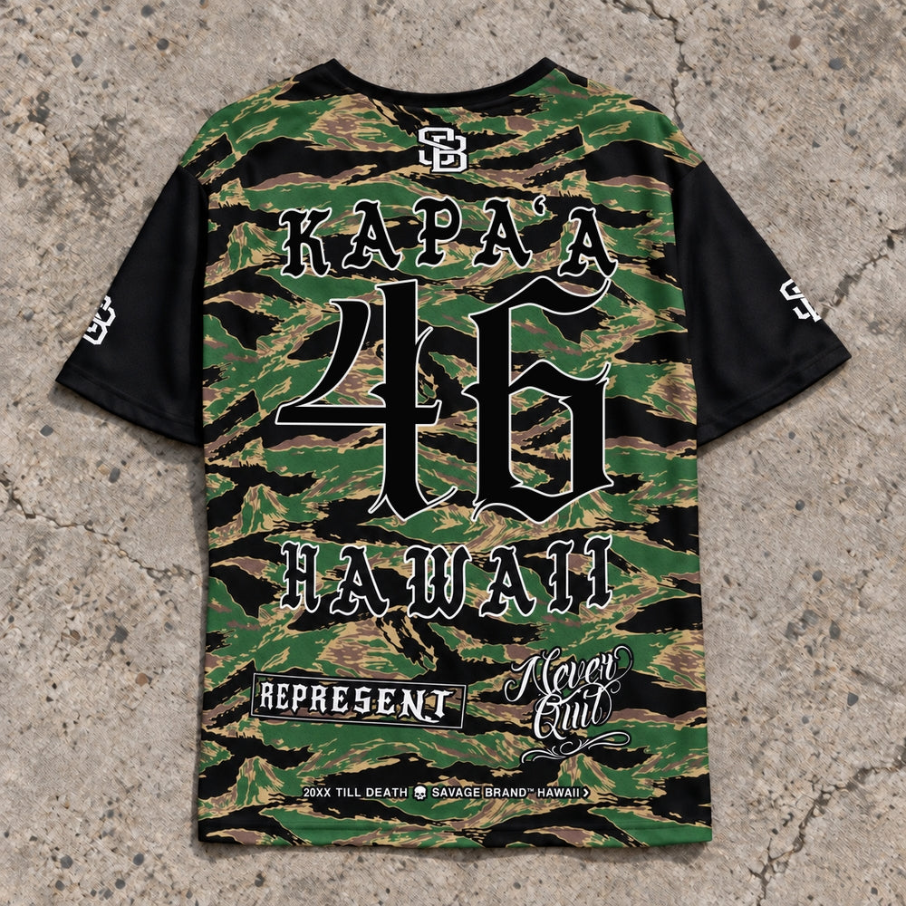 Kapaa 46 Short-Sleeve Jersey Camo - Back
