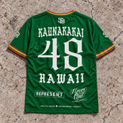 Kaunakakai 48 Short-Sleeve Jersey Rasta - Back