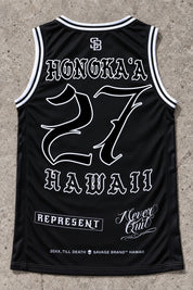 Honokaa 27 Jersey Tank Black - Back