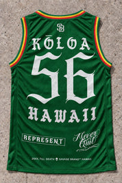 Koloa 56 Jersey Tank Rasta - Back
