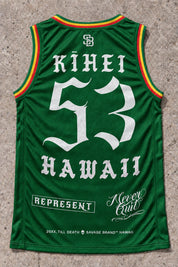 Kihei 53 Jersey Tank Rasta - Back