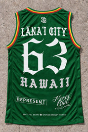 Lanai City 63 Jersey Tank Rasta - Back