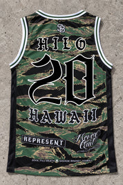 Hilo 20 Jersey Tank Camo - Back