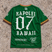 Kapolei 07 Short-Sleeve Jersey Rasta - Back