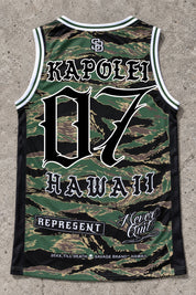 Kapolei 07 Jersey Tank Camo - Back