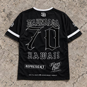 Maunaloa 70 Short-Sleeve Jersey Black - Back