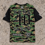 Kona 40 Short-Sleeve Jersey Camo - Back