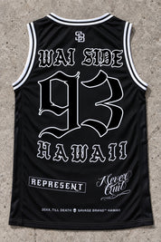 Wai Side 93 Jersey Tank Black - Back