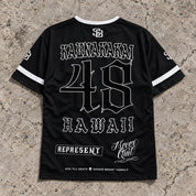 Kaunakakai 48 Short-Sleeve Jersey Black - Back