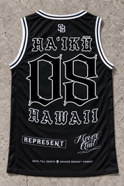 Haiku 08 Jersey Tank Black - Back