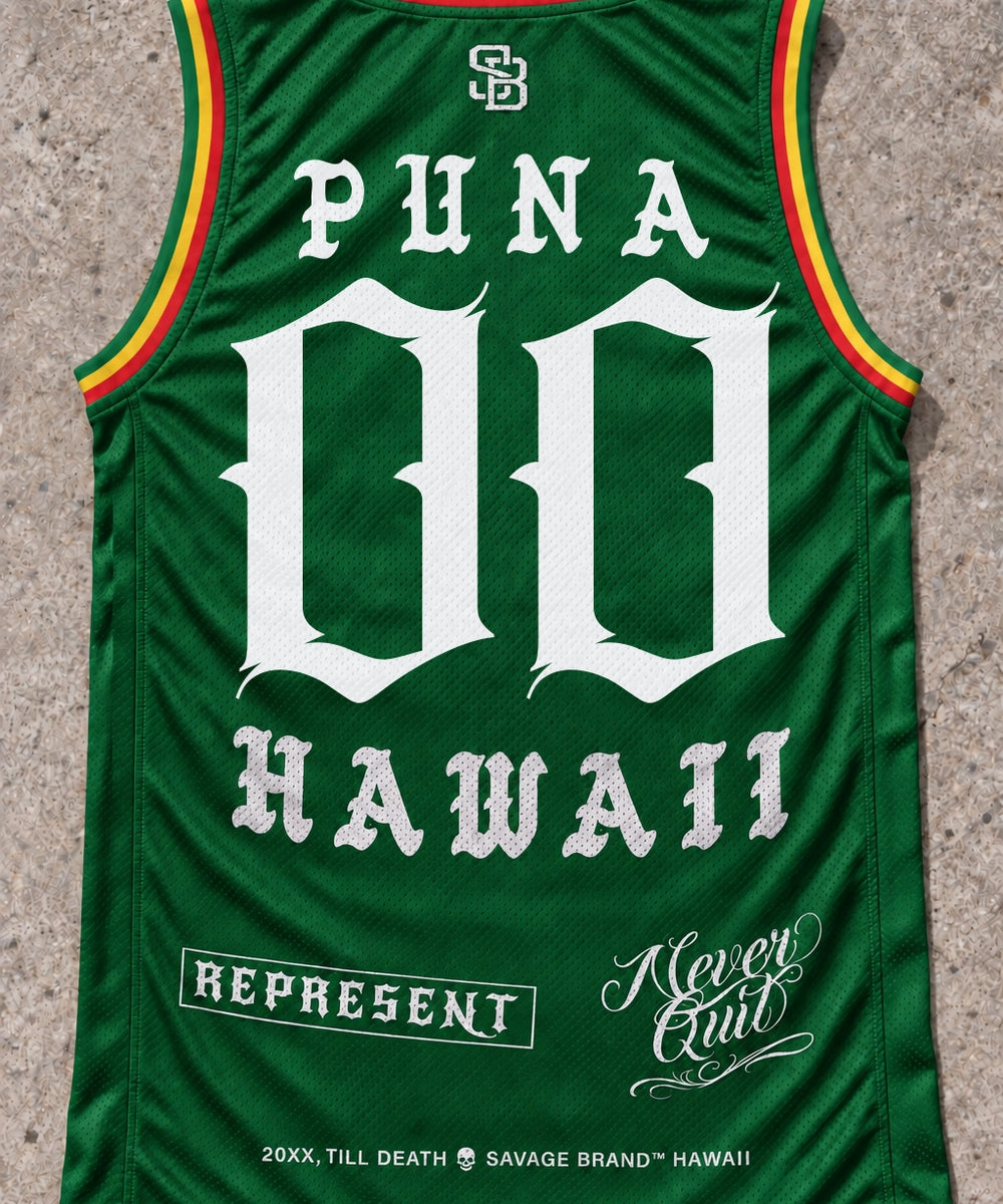 Puna 00 Jersey Tank Rasta - Back