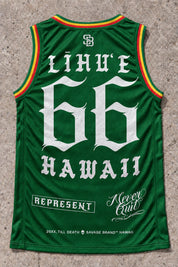 Lihue 66 Jersey Tank Rasta - Back