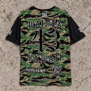 Waimea 43 Short-Sleeve Jersey Camo - Back