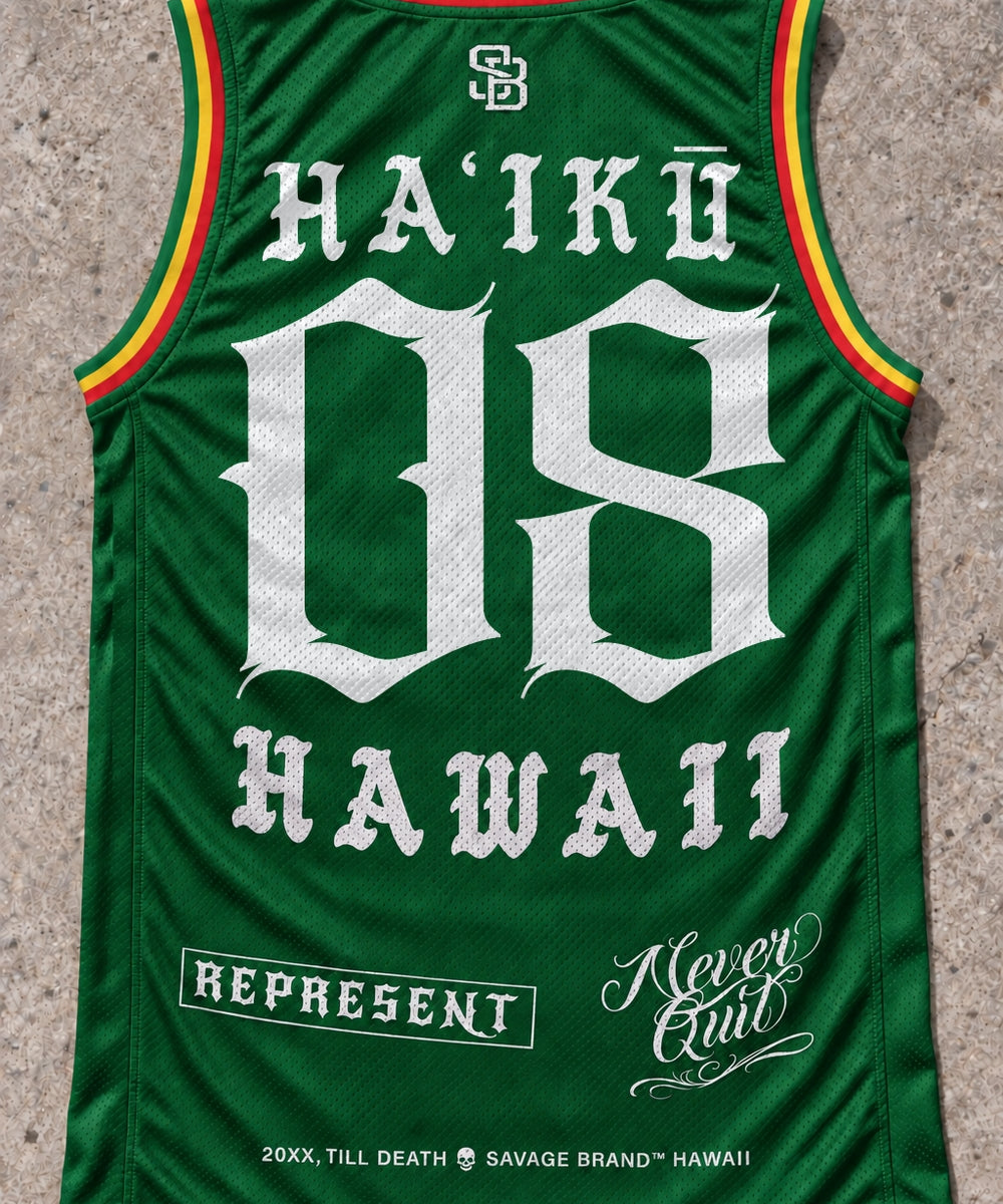 Haiku 08 Jersey Tank Rasta - Back