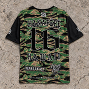 Hanapepe 16 Short-Sleeve Jersey Camo - Back