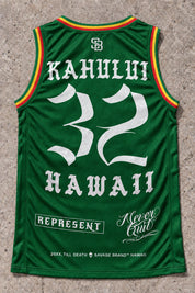 Kahului 32 Jersey Tank Rasta - Back