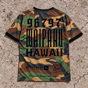 Waipahu 96797 Camo Jersey — back view