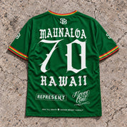 Maunaloa 70 Short-Sleeve Jersey Rasta - Back