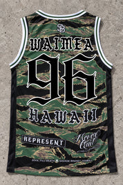 Waimea 96 Jersey Tank Camo - Back