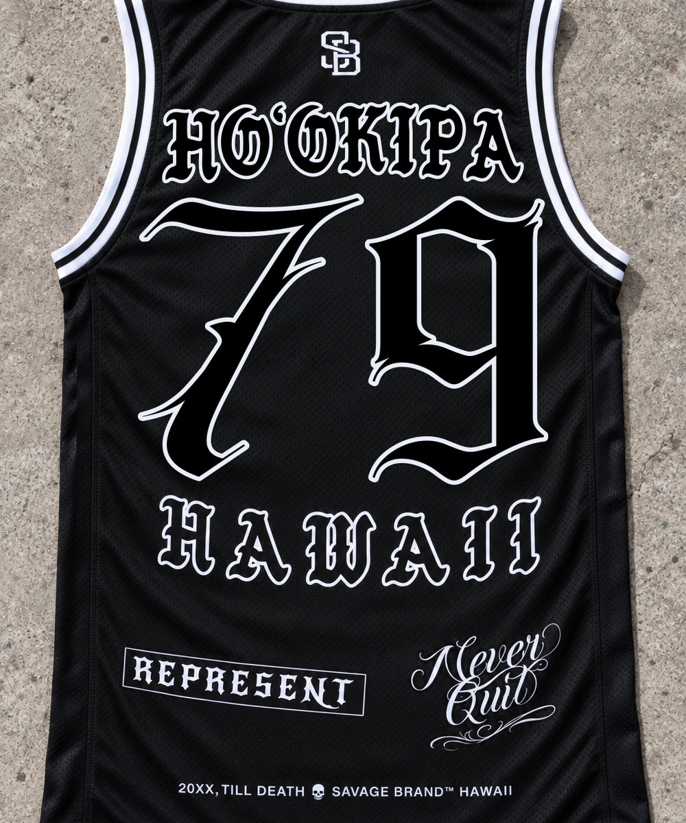 Hookipa 79 Jersey Tank Black - Back