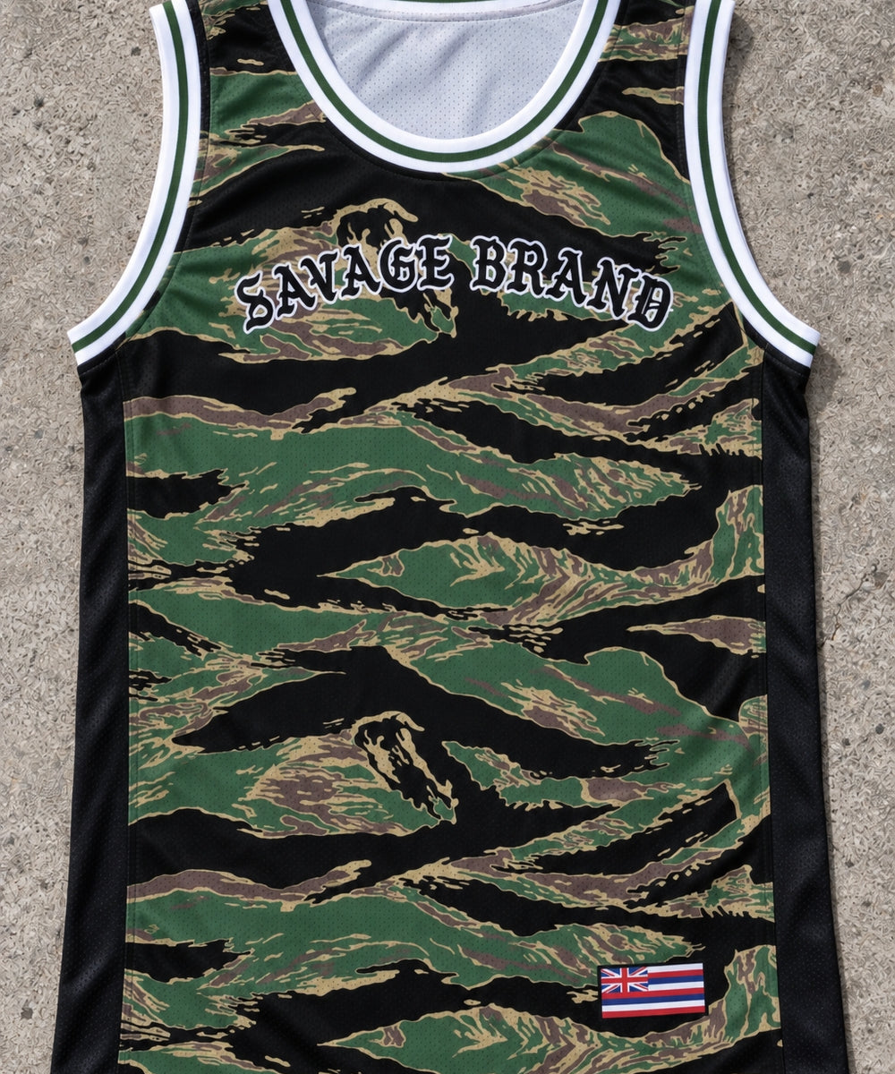 Maunaloa 70 Jersey Tank Camo - Front
