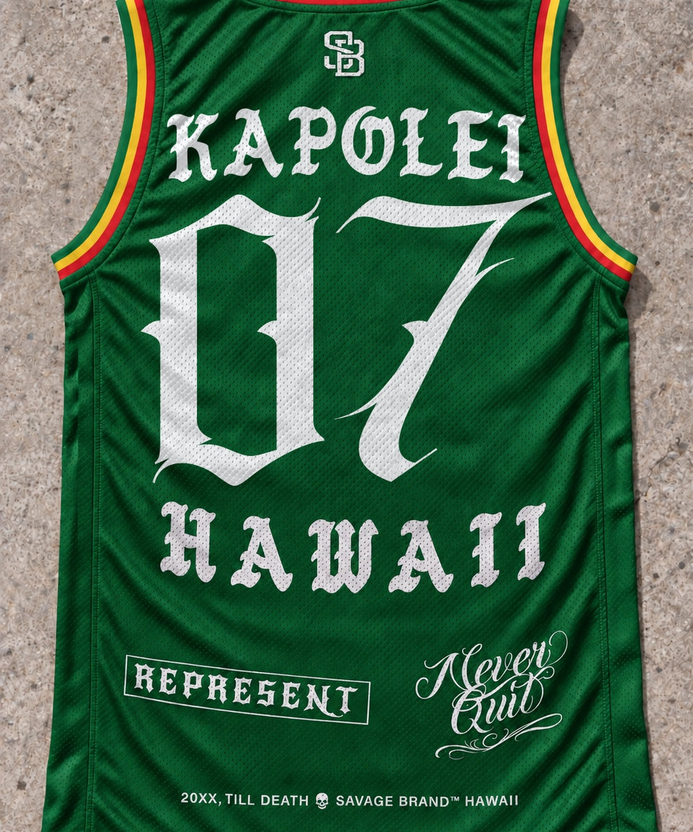 Kapolei 07 Jersey Tank Rasta - Back