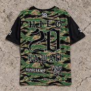 Hilo 20 Short-Sleeve Jersey Camo - Back