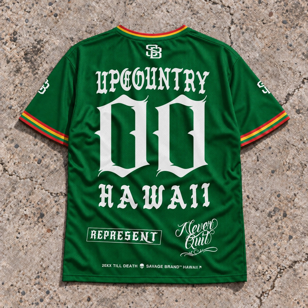 Upcountry 00 Short-Sleeve Jersey Rasta - Back