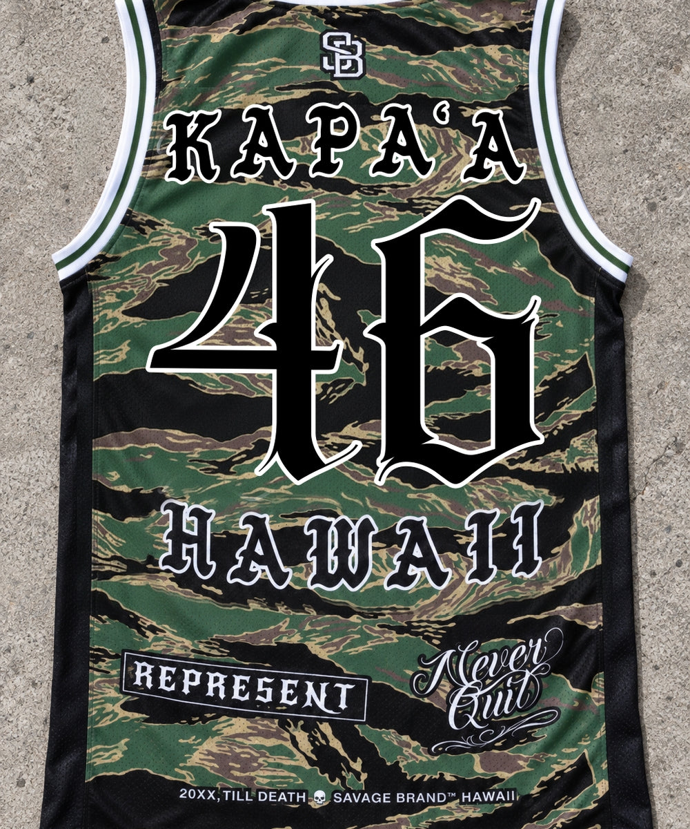 Kapaa 46 Jersey Tank Camo - Back