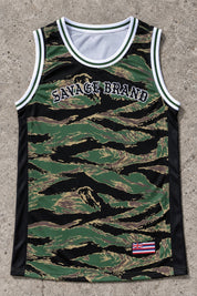 Waimea 96 Jersey Tank Camo - Front