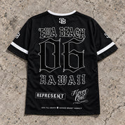 Ewa Beach 06 Short-Sleeve Jersey Black - Back