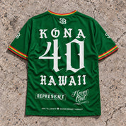 Kona 40 Short-Sleeve Jersey Rasta - Back