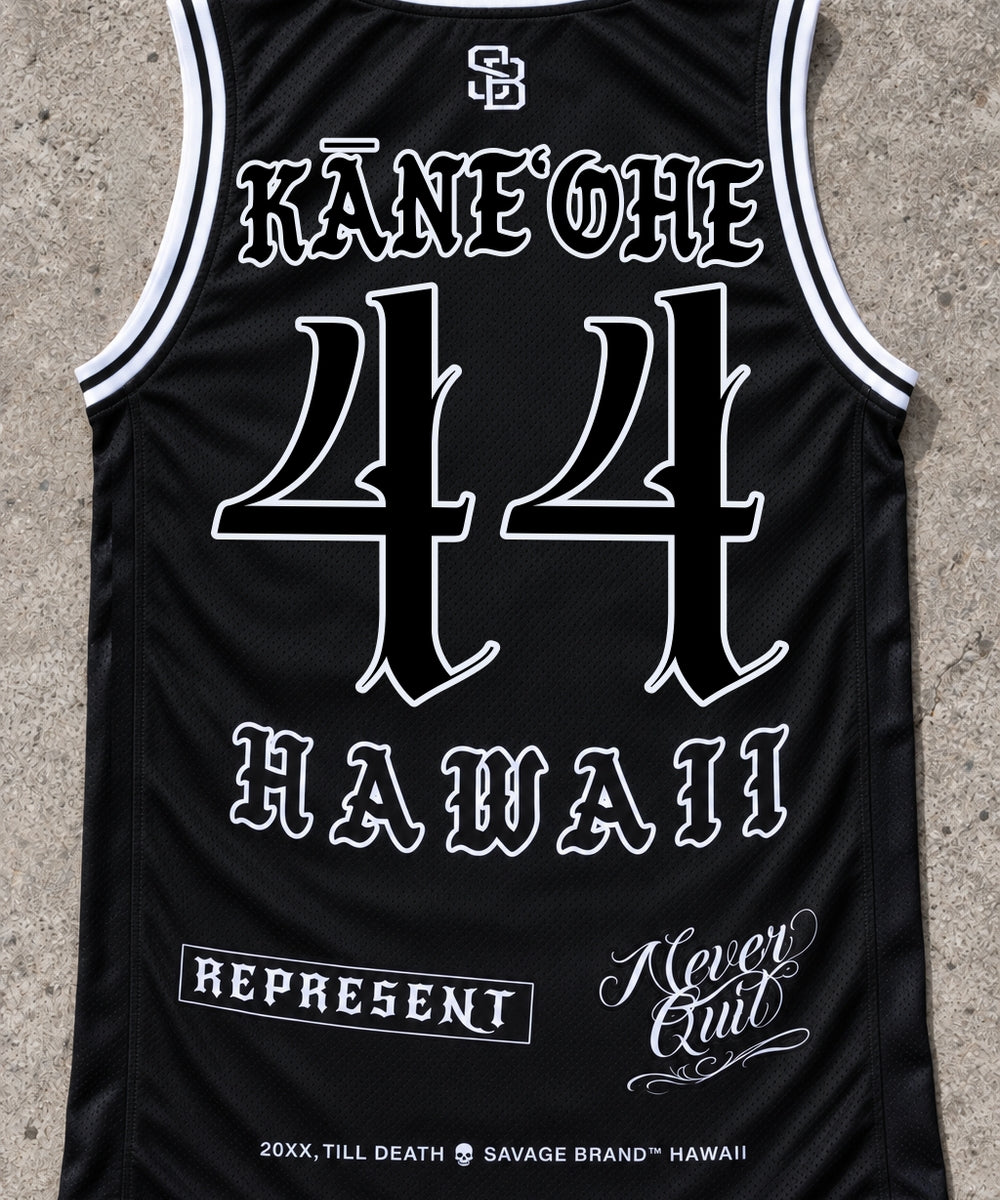 Kaneohe 44 Jersey Tank Black - Back