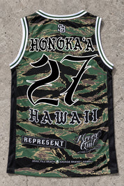 Honokaa 27 Jersey Tank Camo - Back