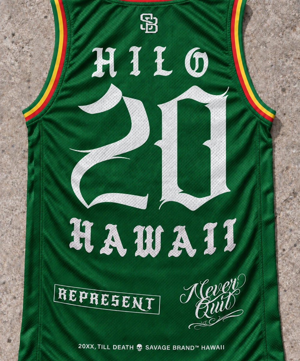 Hilo 20 Jersey Tank Rasta - Back