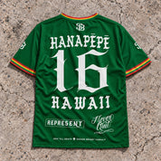 Hanapepe 16 Short-Sleeve Jersey Rasta - Back