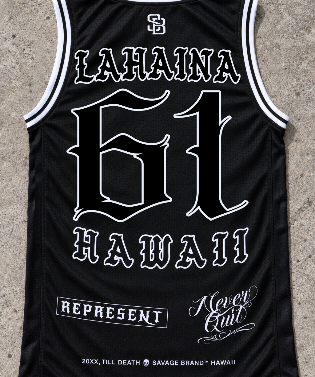 Lahaina 61 Jersey Tank — Black