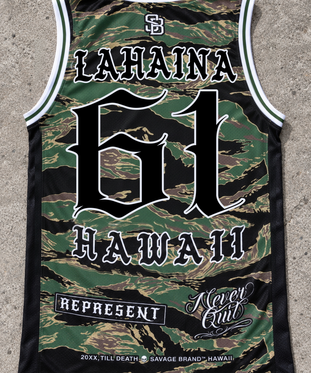 Lahaina 61 Jersey Tank — Camo