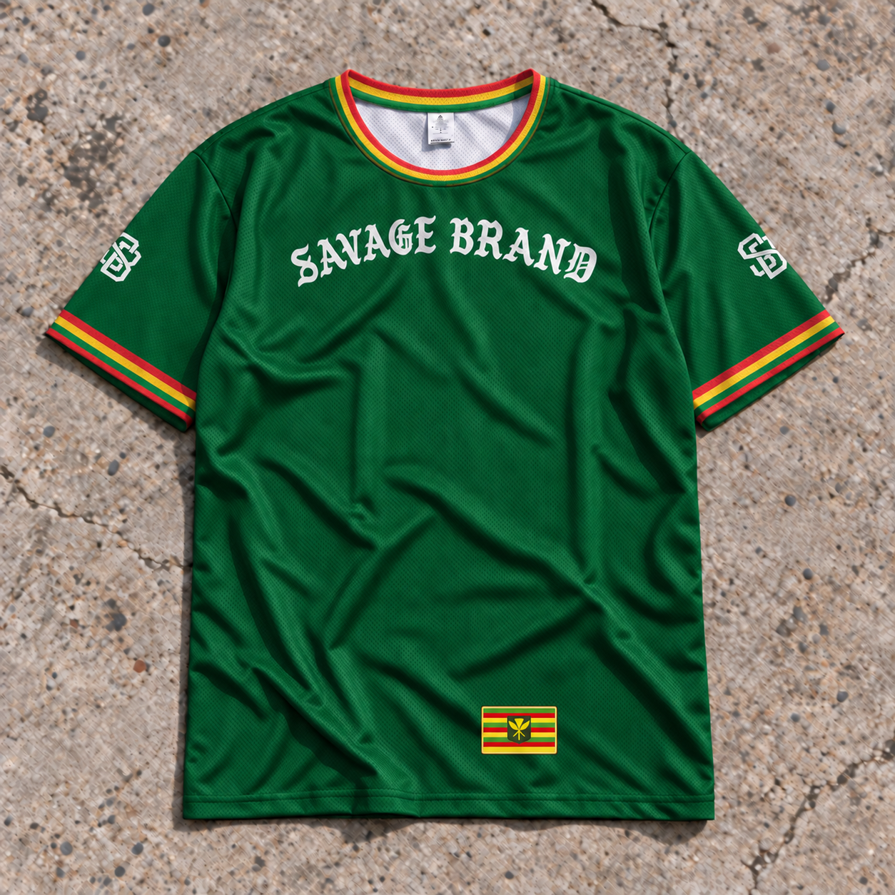 Lahaina 61 Short-Sleeve Jersey — Rasta